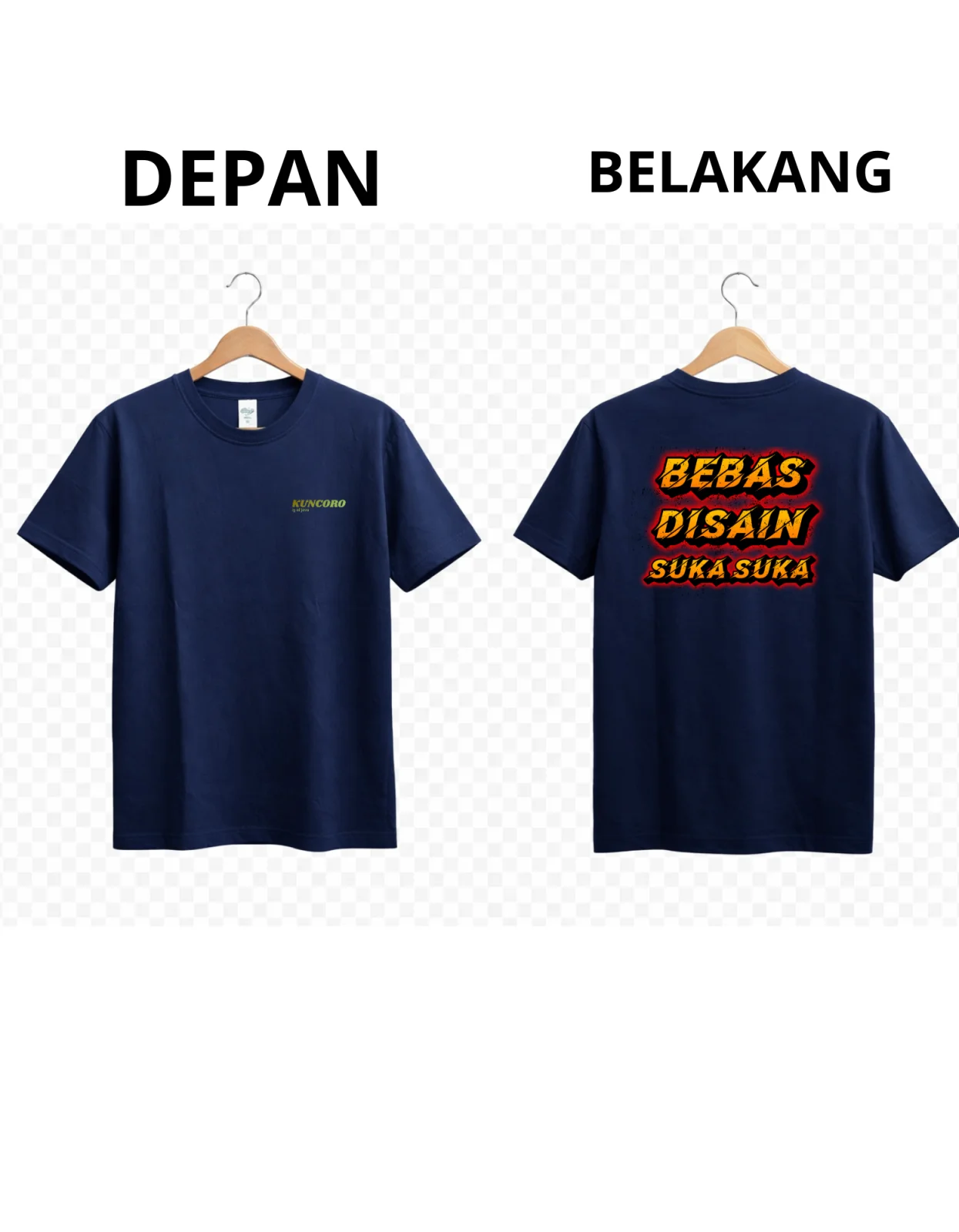 kaos costum# desain sesukamu, buat komunitas event DLL