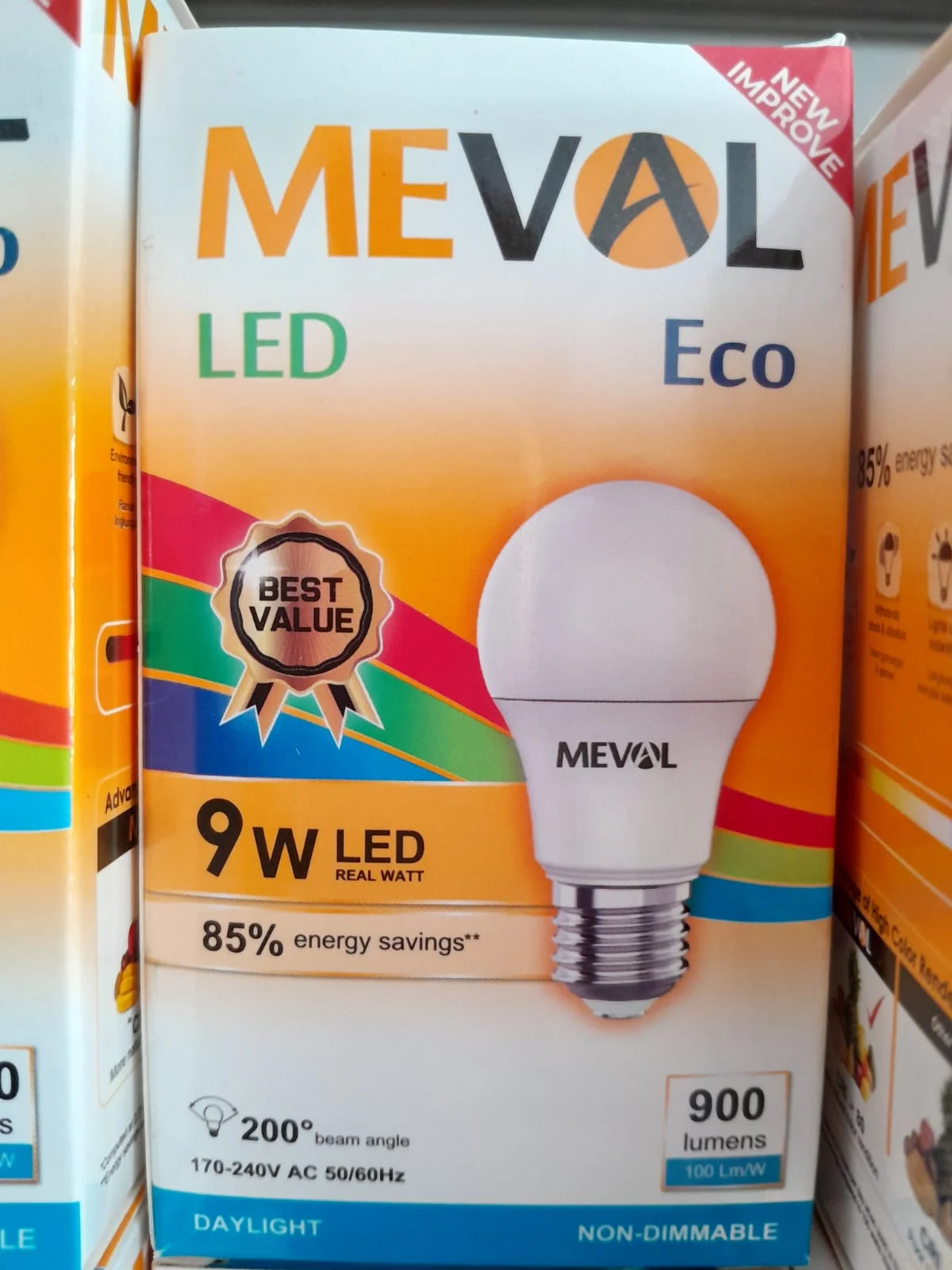 Lmapu LED Meval 9w cahaya putih