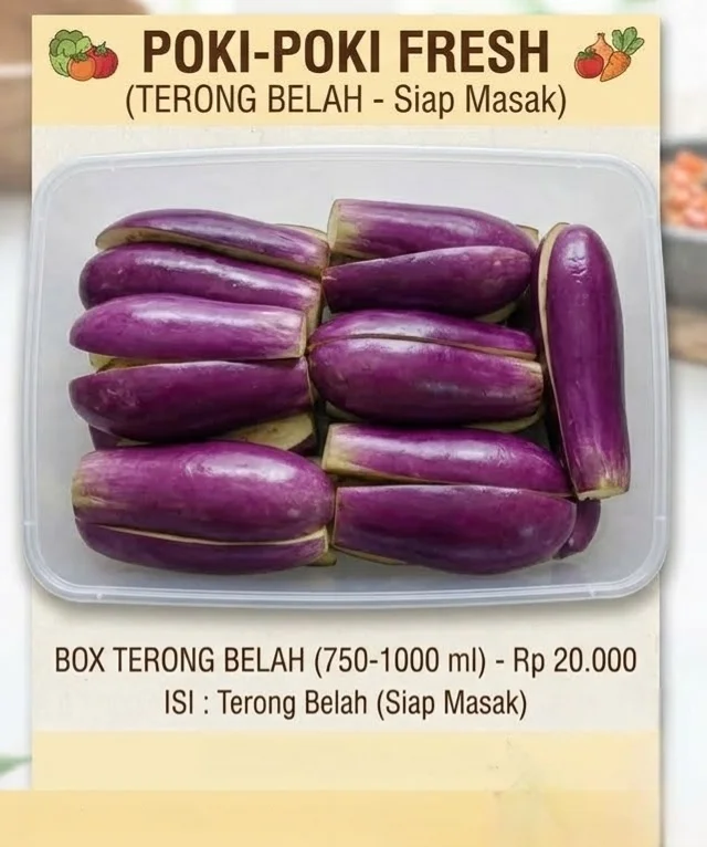 Poki/Terong Belah