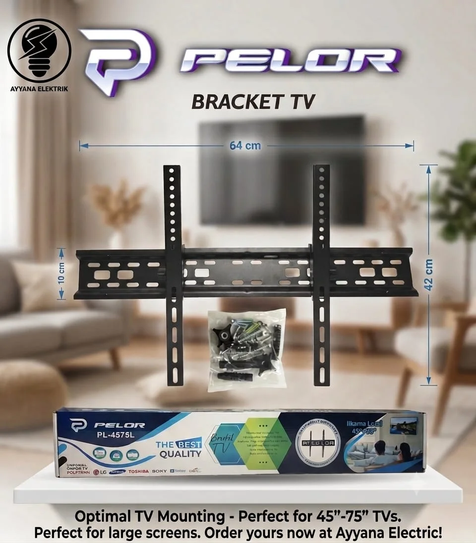 Bracket TV Pelor 45" - 75"