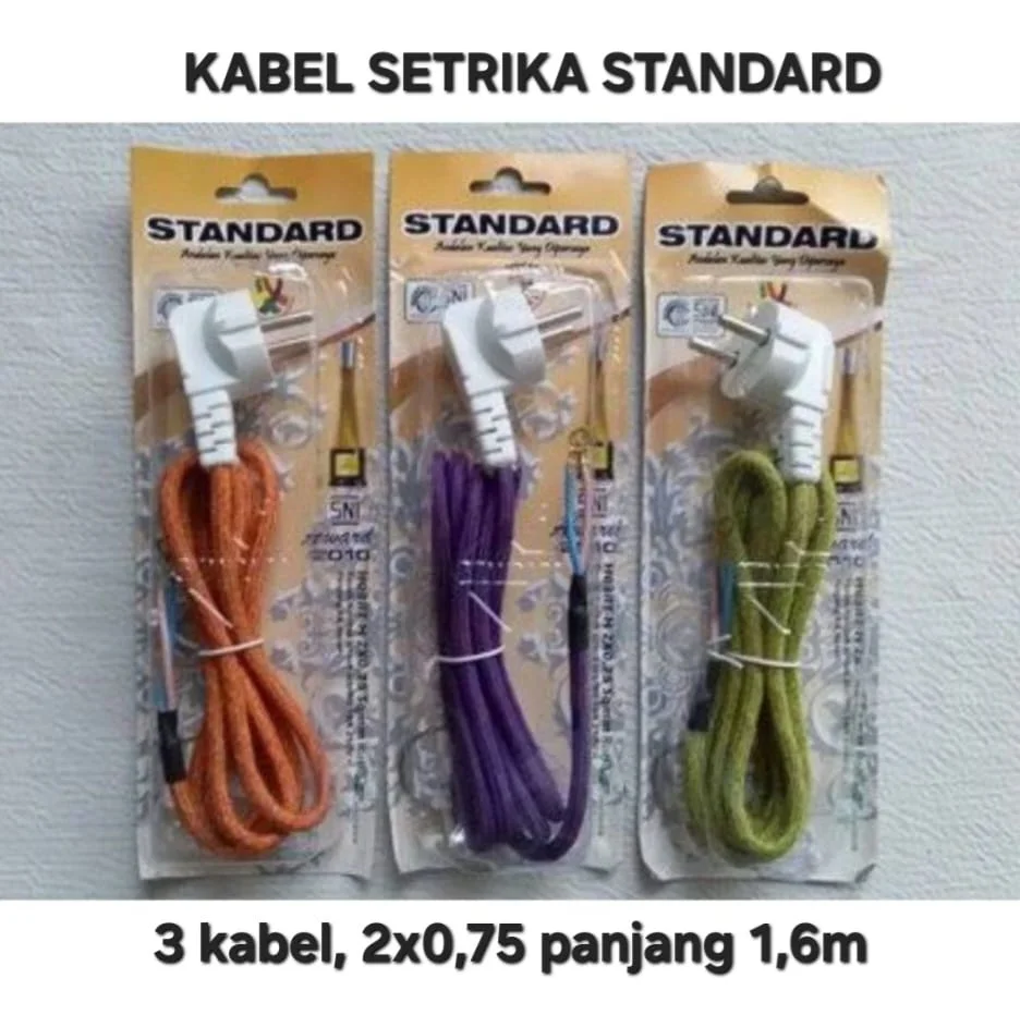 Kabel setrika 3 kabel