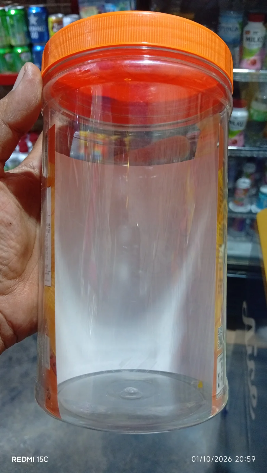 Toples sosis kosong bisa buat wadah