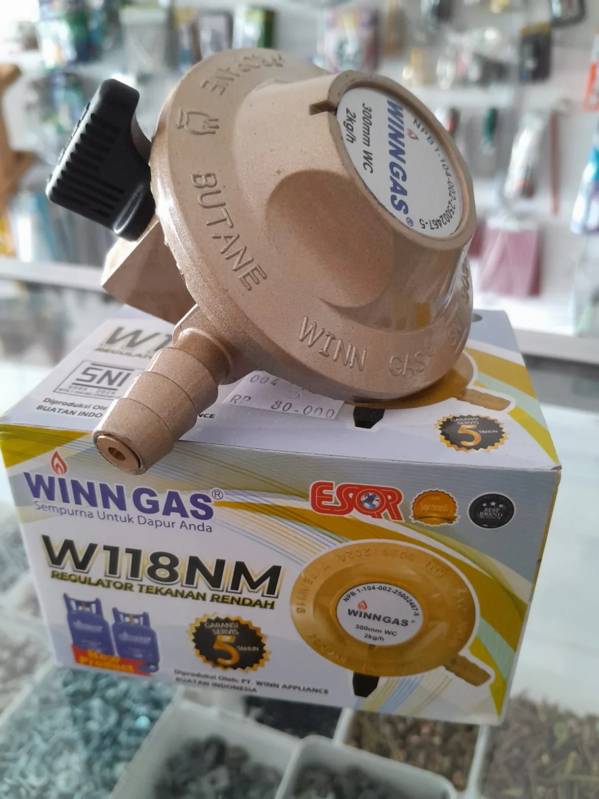 Regulator Winn Gas W118NM nonmeter