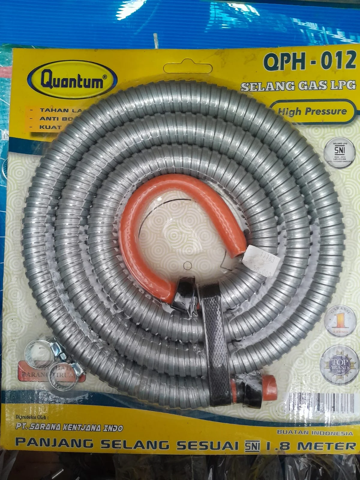 Selang Gas Quantum High Pressur QPH012