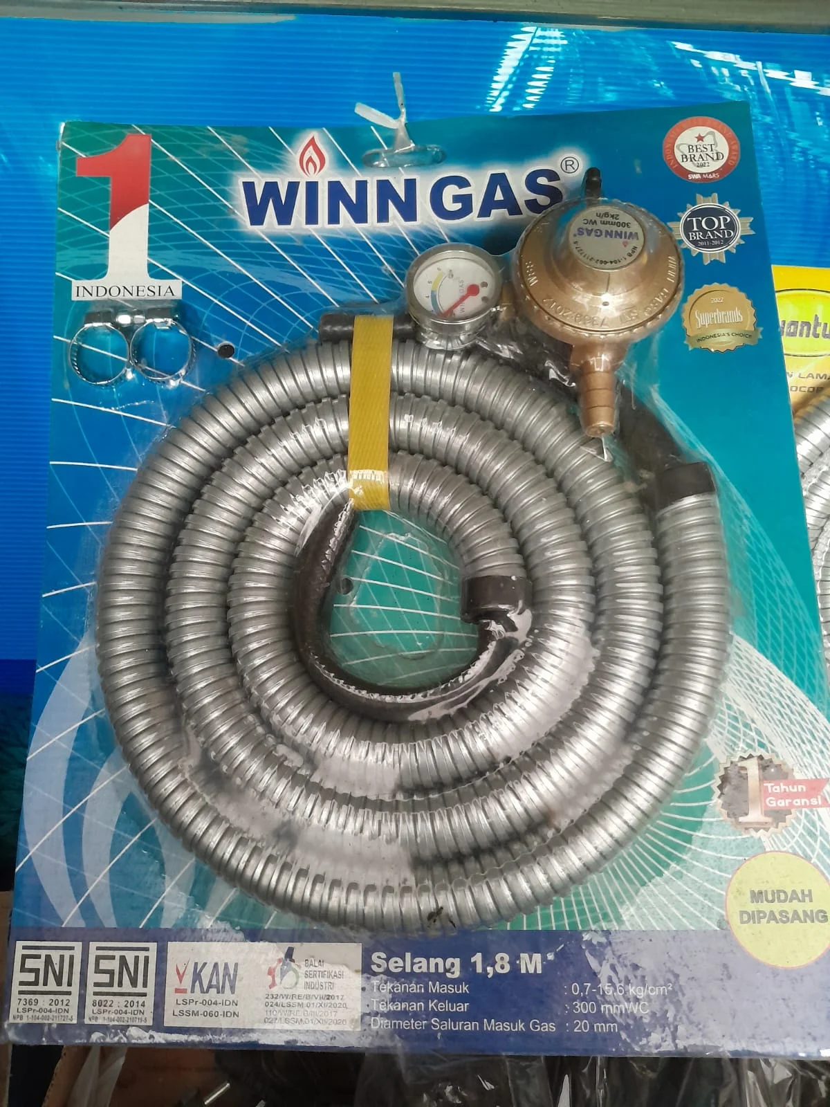 Selang Gas Winn Gas + regulator