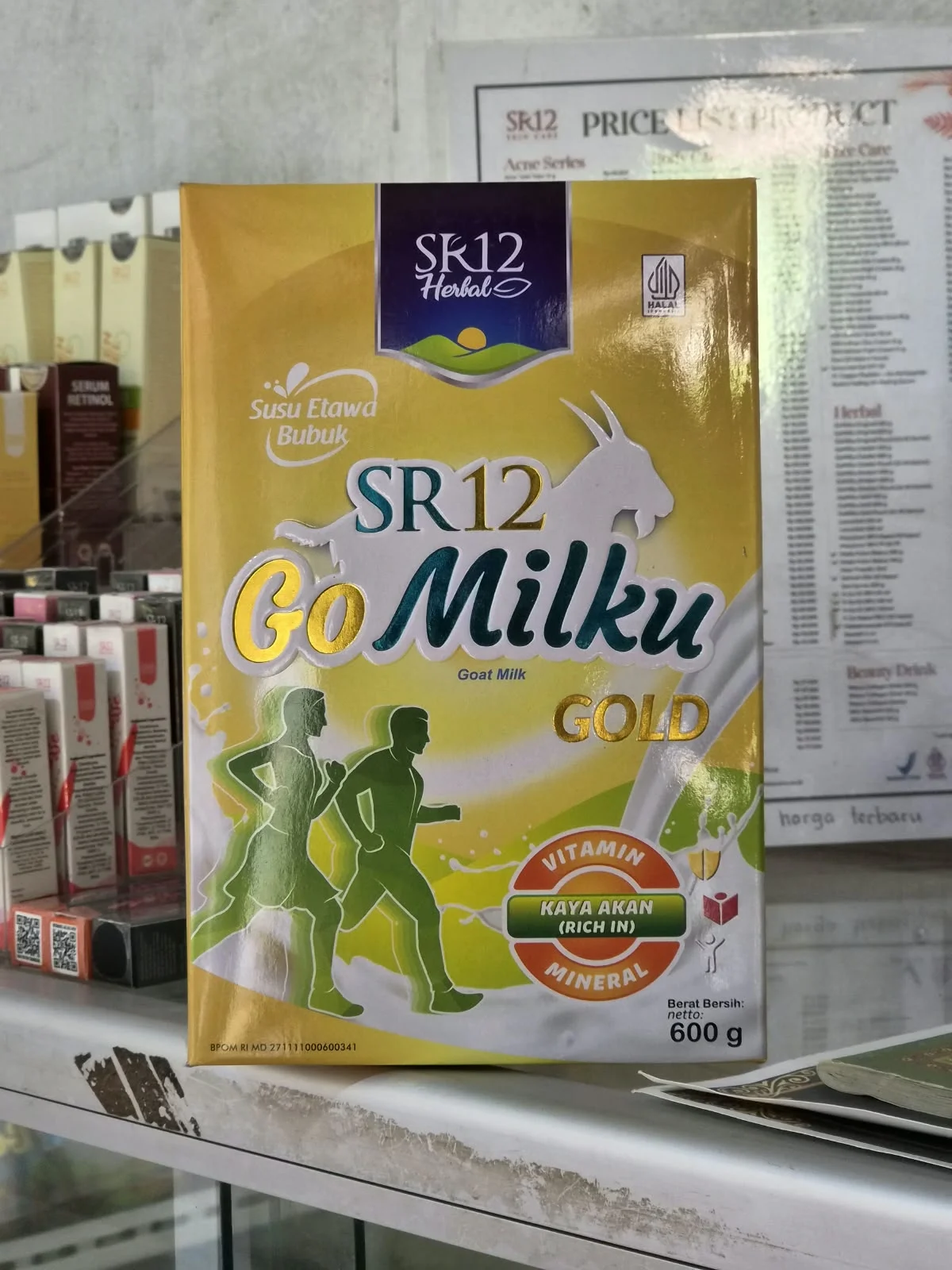 Gomilku Gold (Susu Etawa) SR12