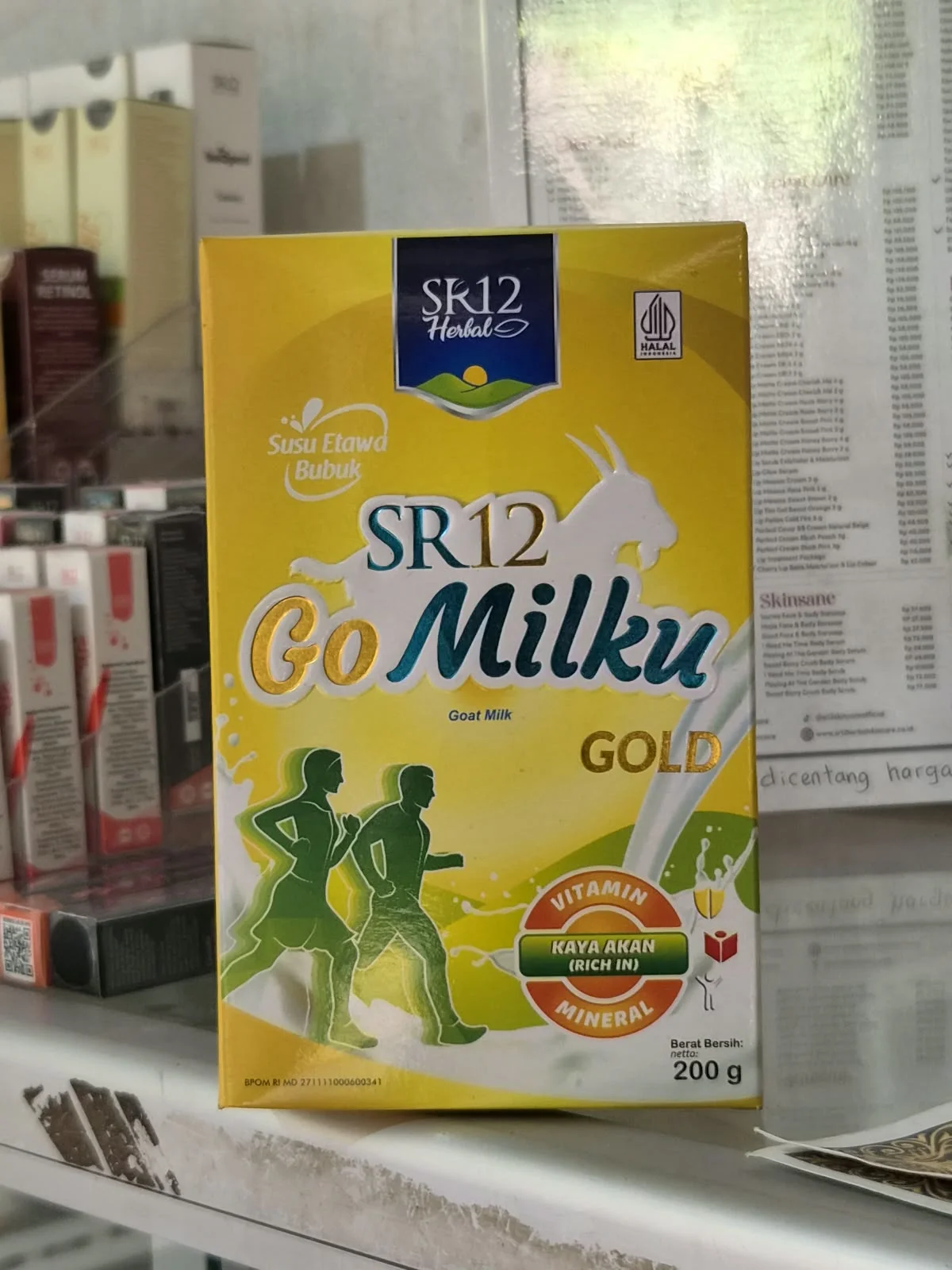 Gomilku Gold (Susu Etawa) SR12