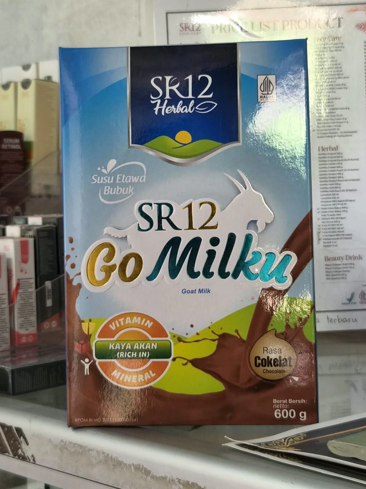 Gomilku Cokelat (Susu Etawa) SR12