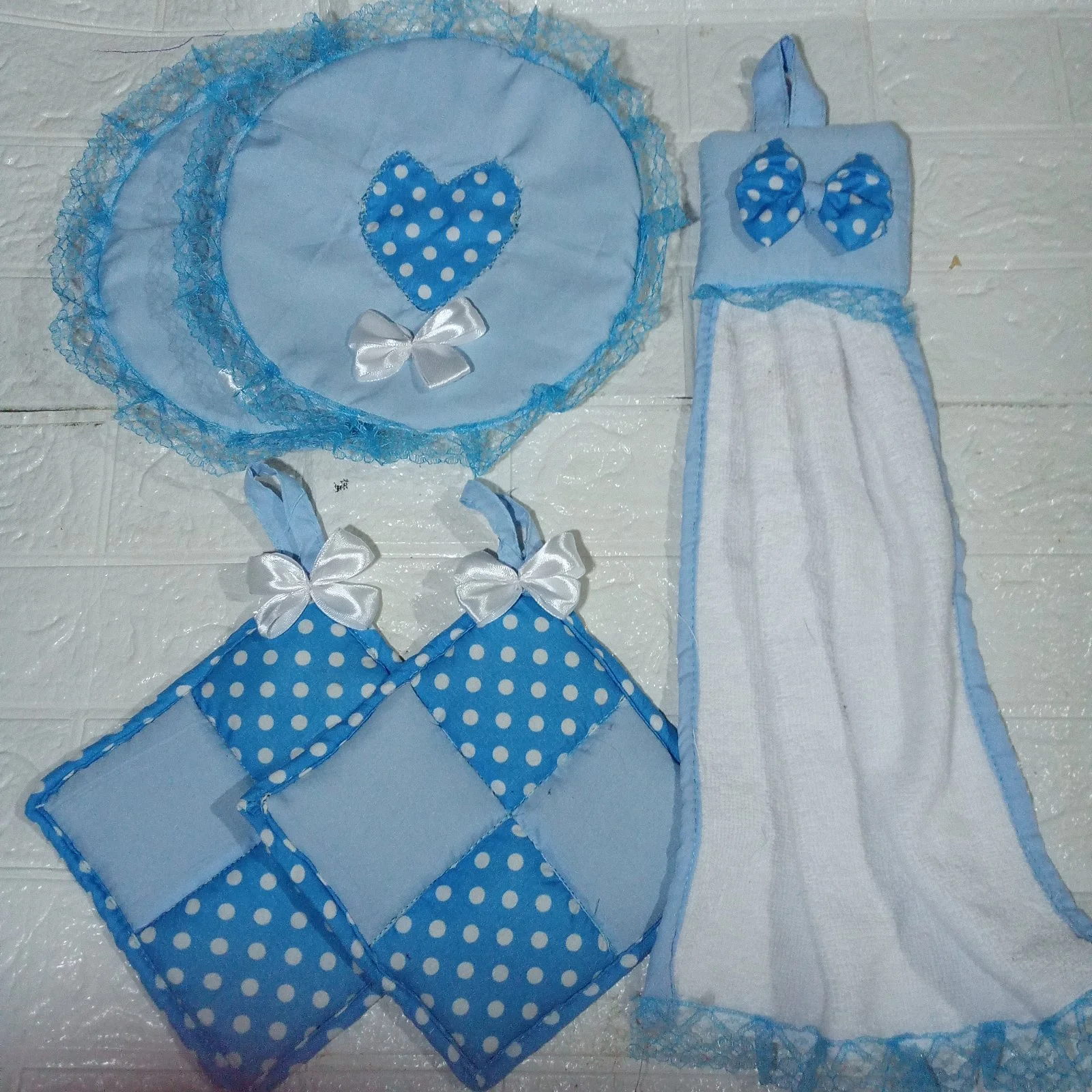 Set dapur biru