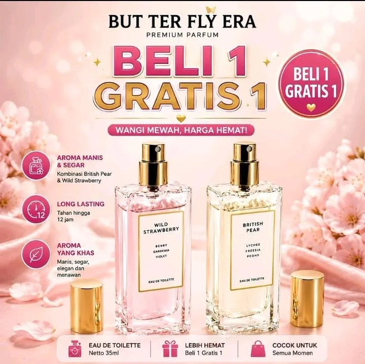 Farfum, beli 1 gratis 1 pemesanan hub asmin