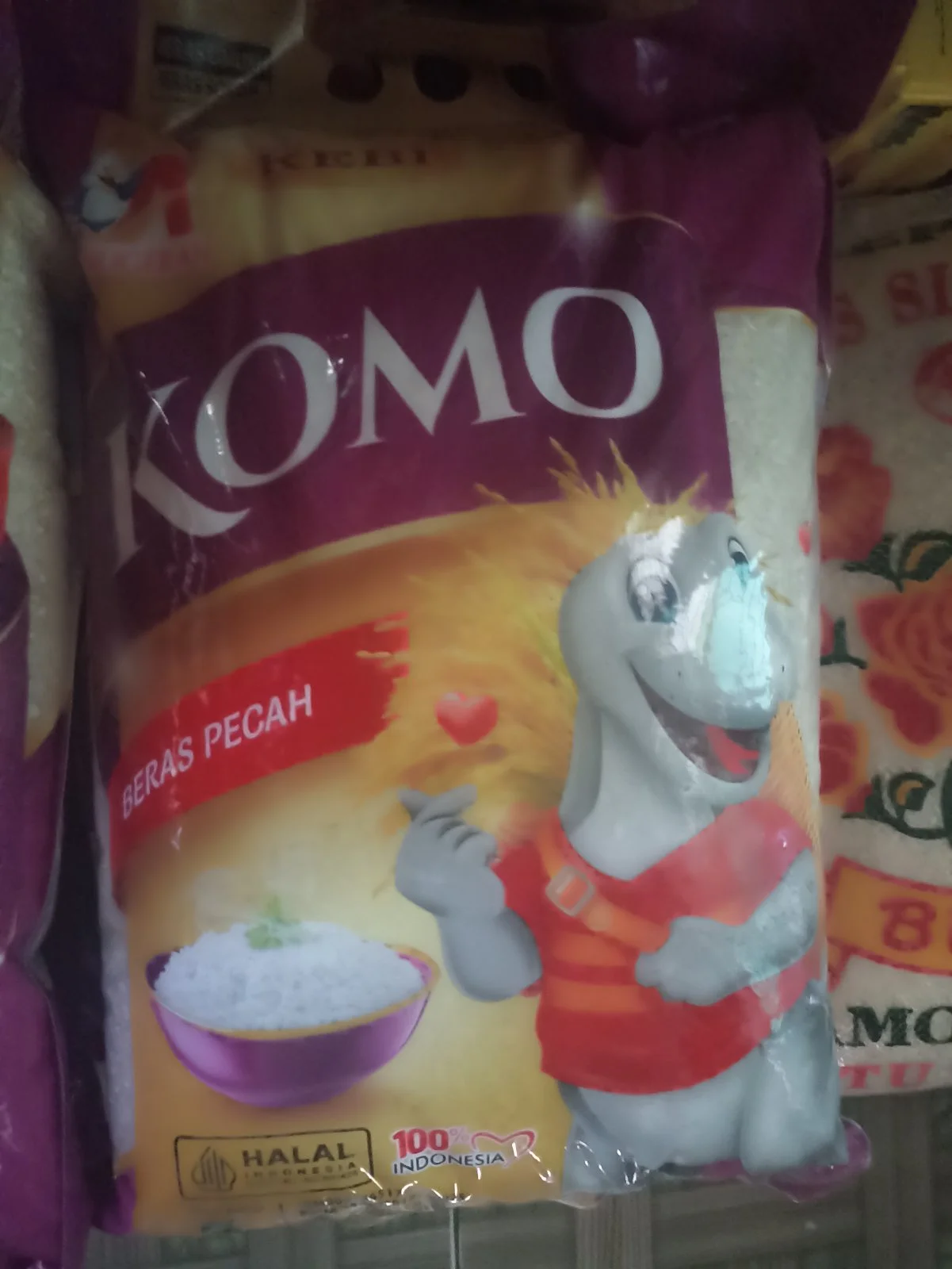 Beras komo