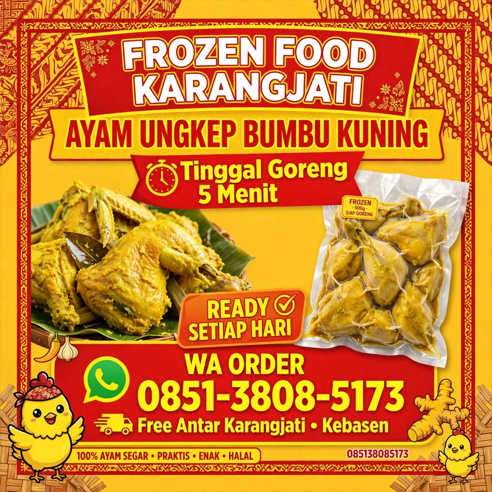 Frozen food ayam