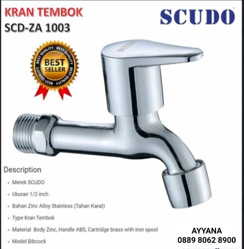 Kran Bak Chrome ¾