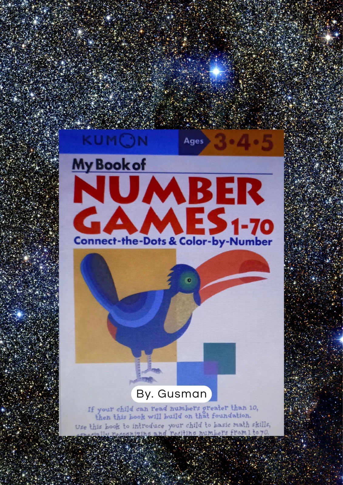 Whorksheet Anak Kumon Ages 345 "Numbers Games 1-70" - 81 hal