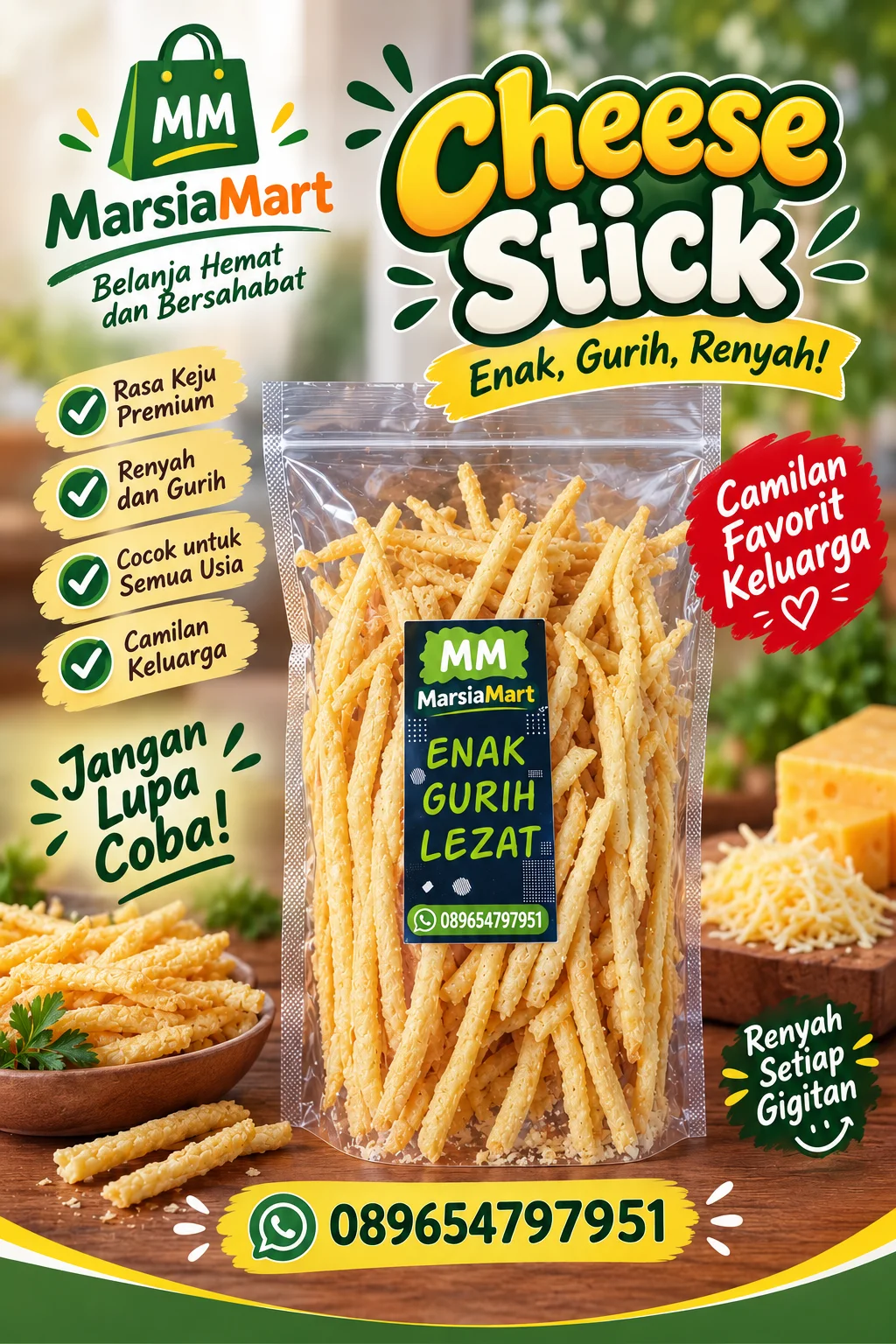 Cheese Stick Stik Keju