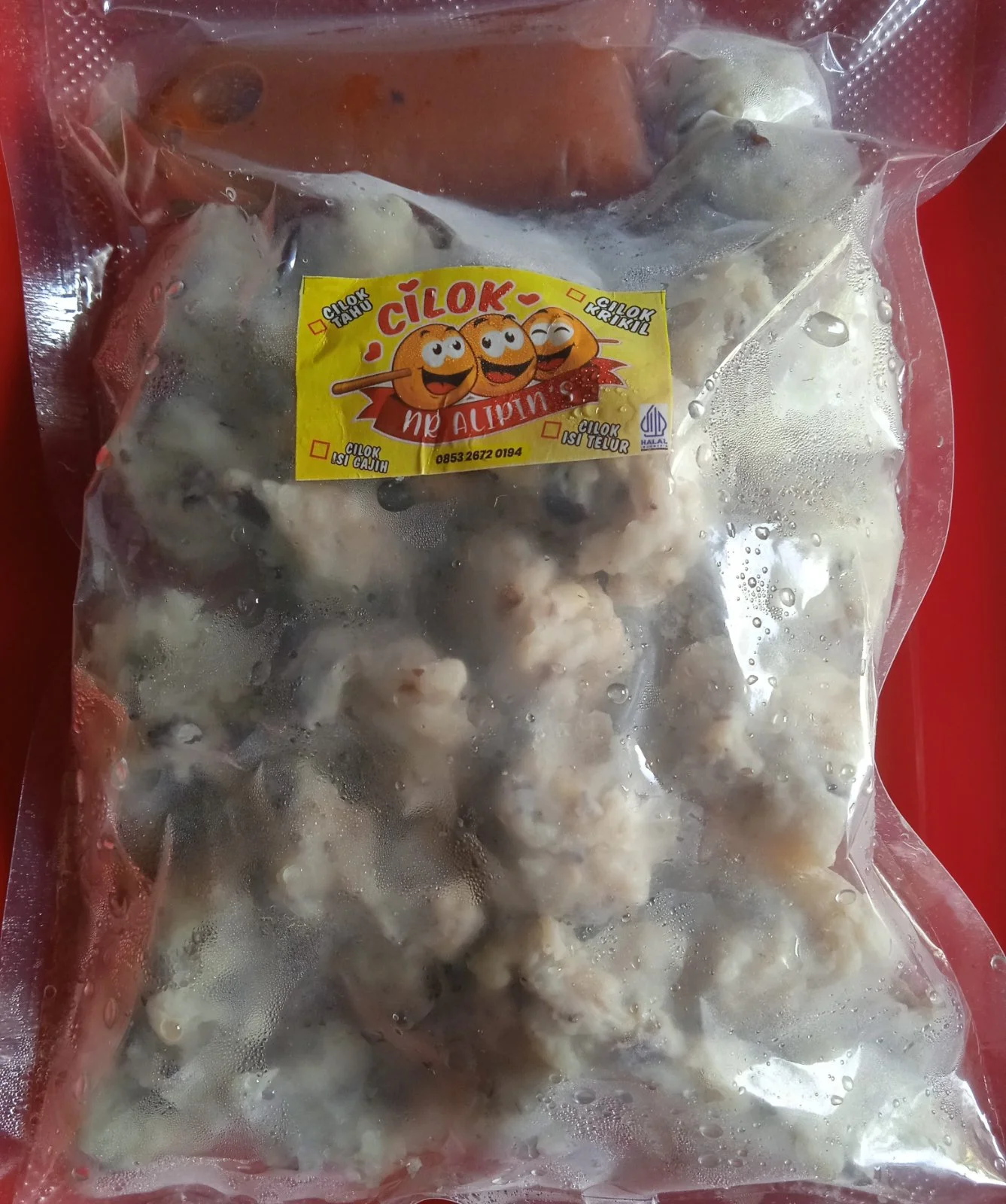 Penthol / cilok ayam + jamur ( kriwil ) isi 40 pcs