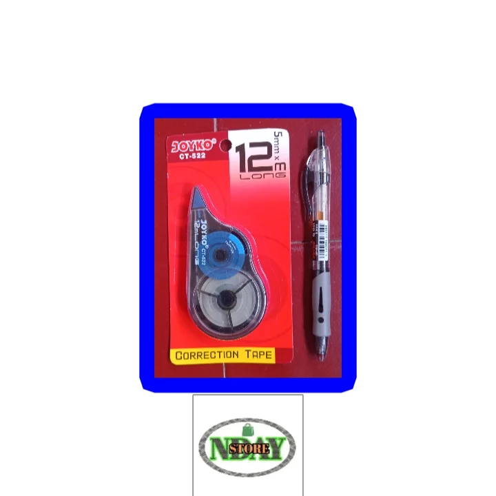 Tipe Ex Joyko dan Pulpen Gel Joyko