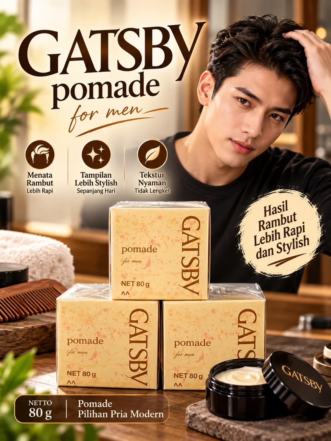Gatsby pomade 80gr