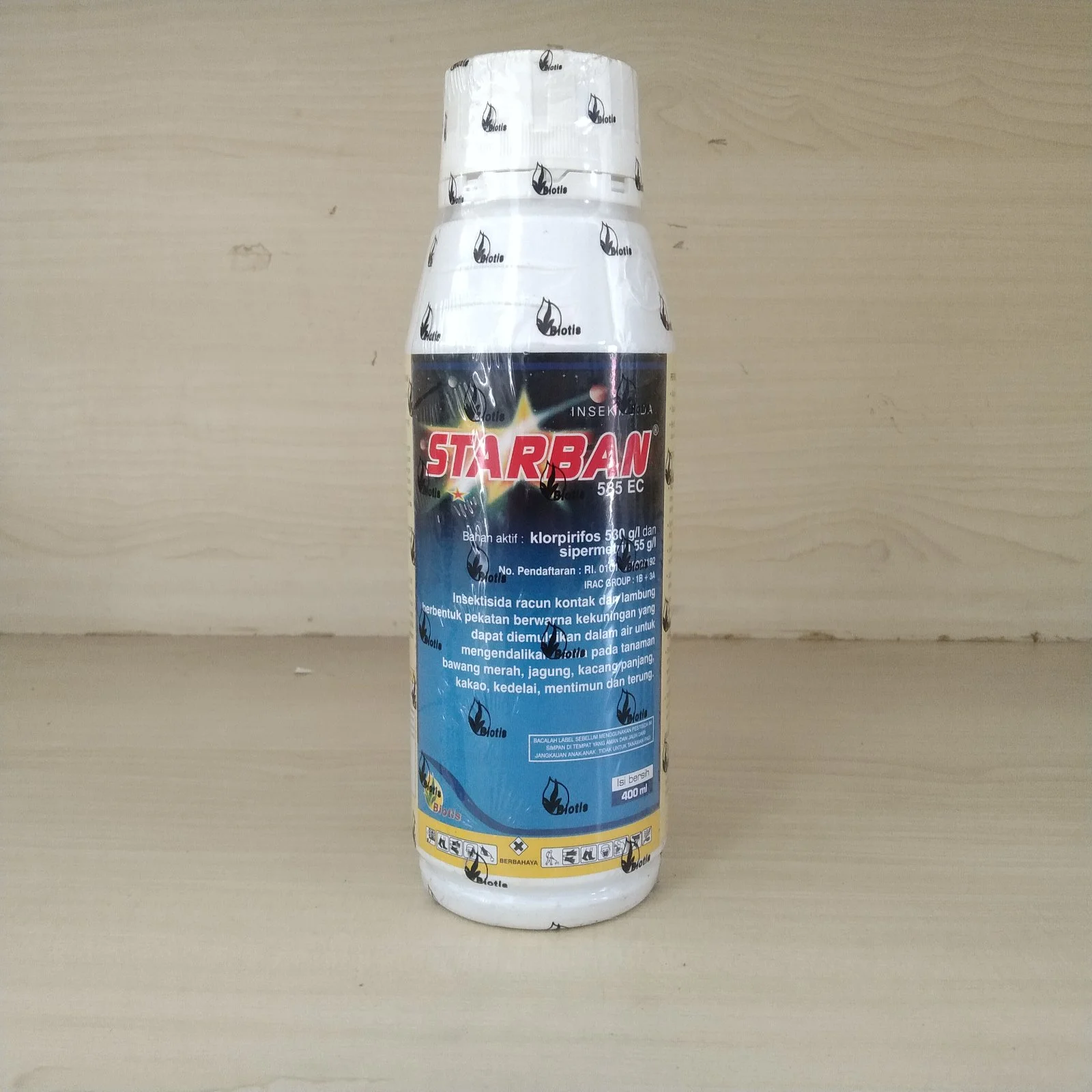 Starban 585EC (ba. Klorpirifos 530 g/l dan sipermetrin 55 g/l) 400 ml
