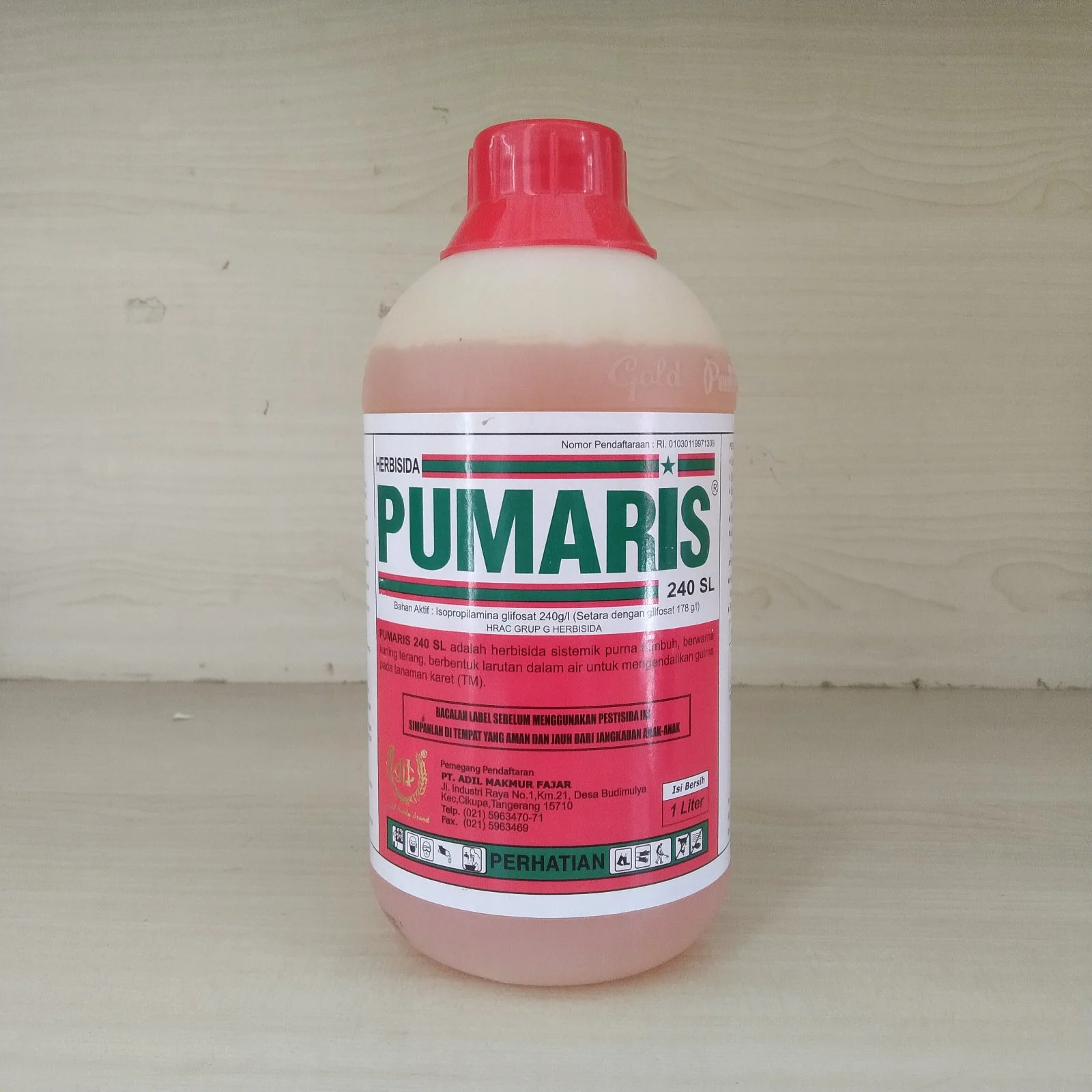 Pumaris 240SL (ba. Isopropil Amina glifosat 240 g/l setara dengan glifosat 178 g/l) 1L