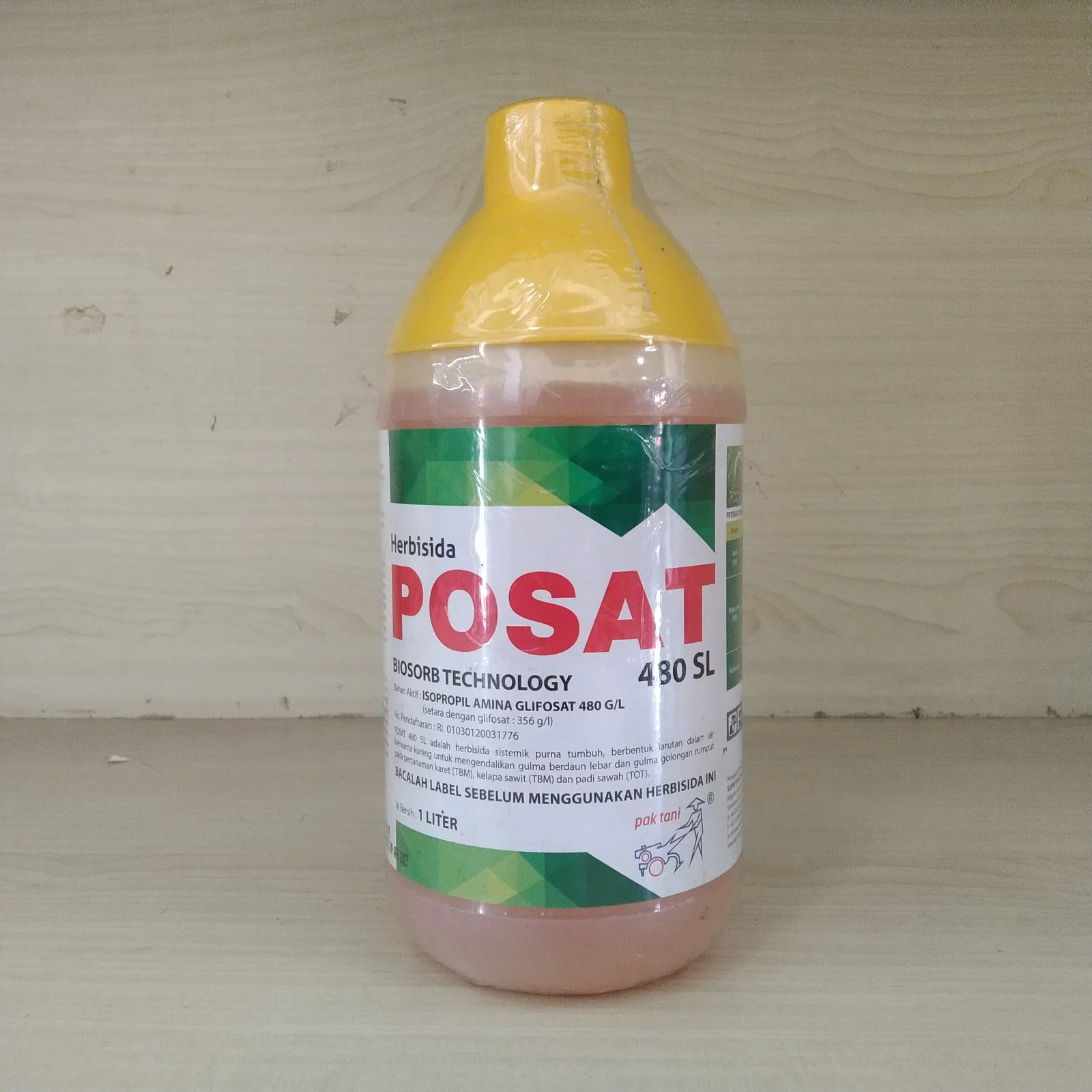 Posat 480 SL (ba. Isopropil Amina glifosat 480 g/l setara dengan glifosat: 356 g/l) 1L