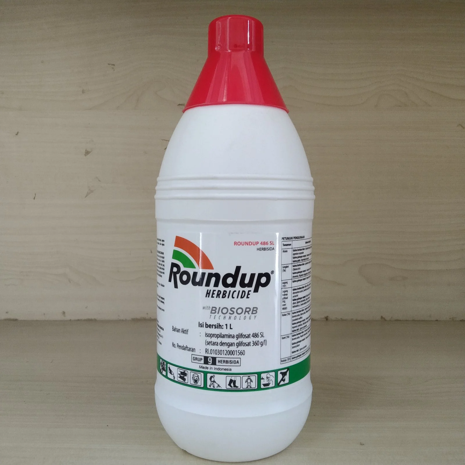 Roundup 486SL (ba. Isopropilamina glifosat 486SL) 1L