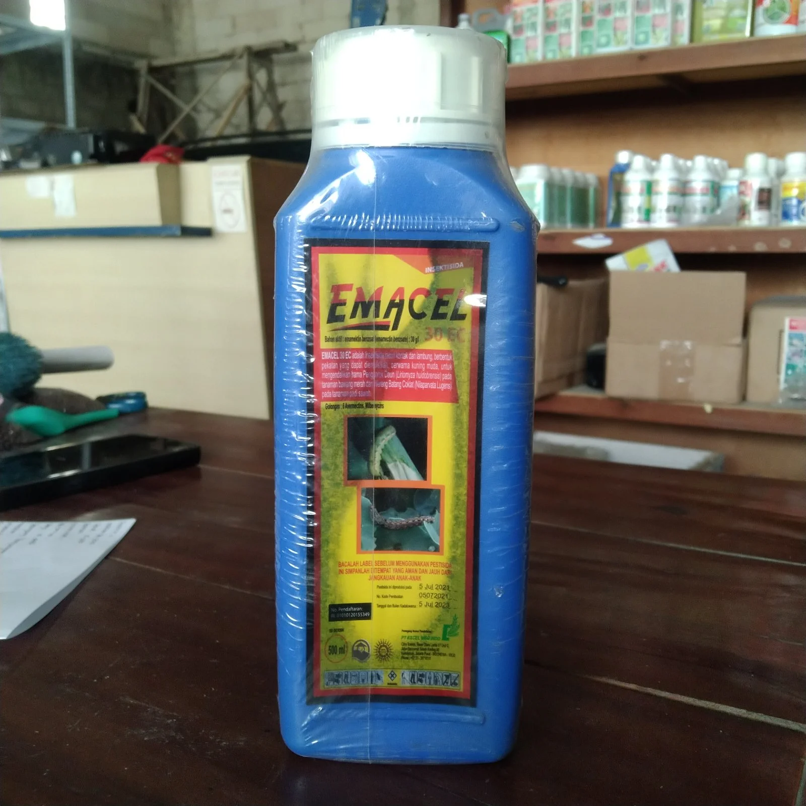 Emacel 30EC (ba. Emamektin benzoat 30 g/l) 500ml