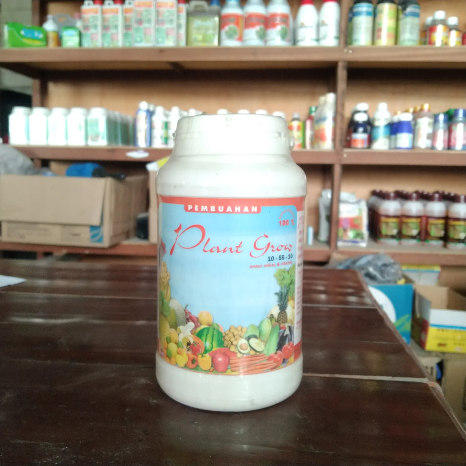 Plant grow pembuahan 10-55-10 unsur mikro dan vitamin 450 gram