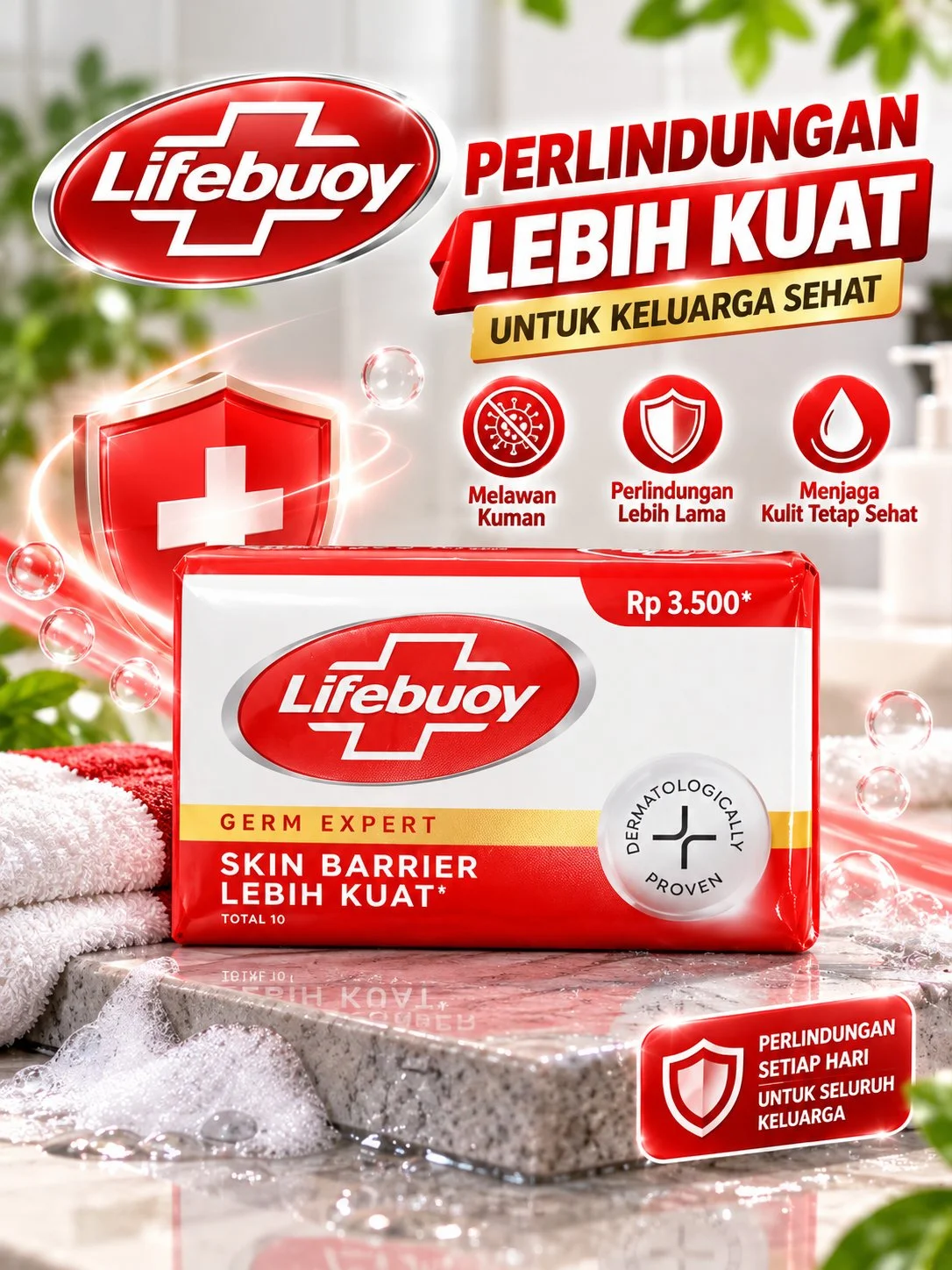 Lifebuoy btg merah