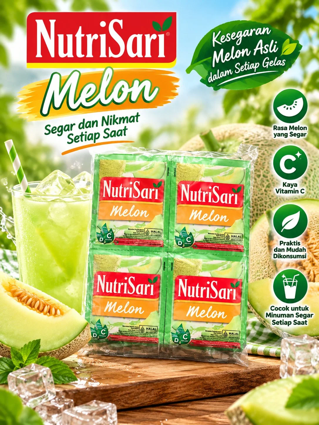 Nutrisari rtg melon