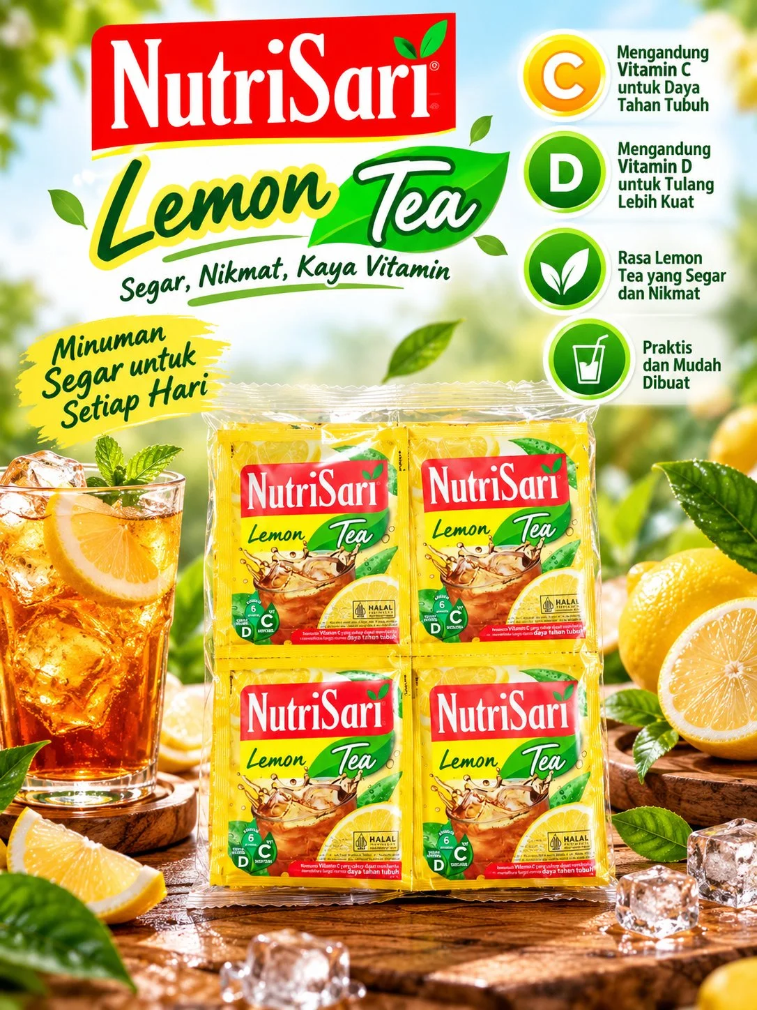 Nutrisari rtg lemon tea