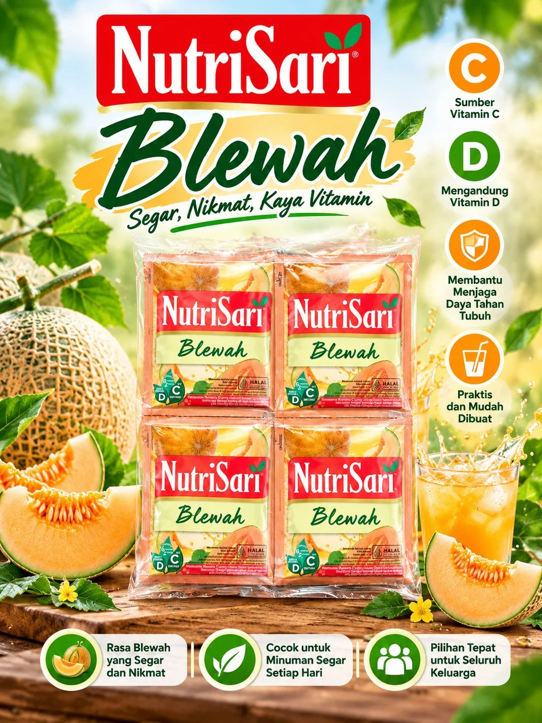 Nutrisari rtg blewah