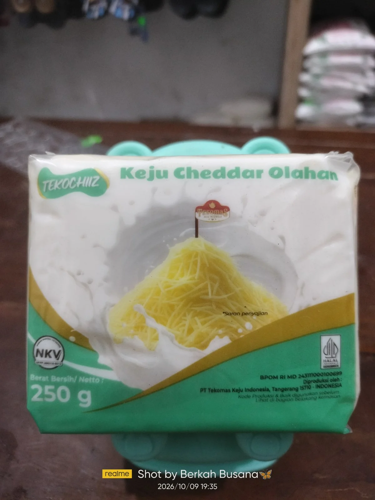 Keju cheddar tekochiiz