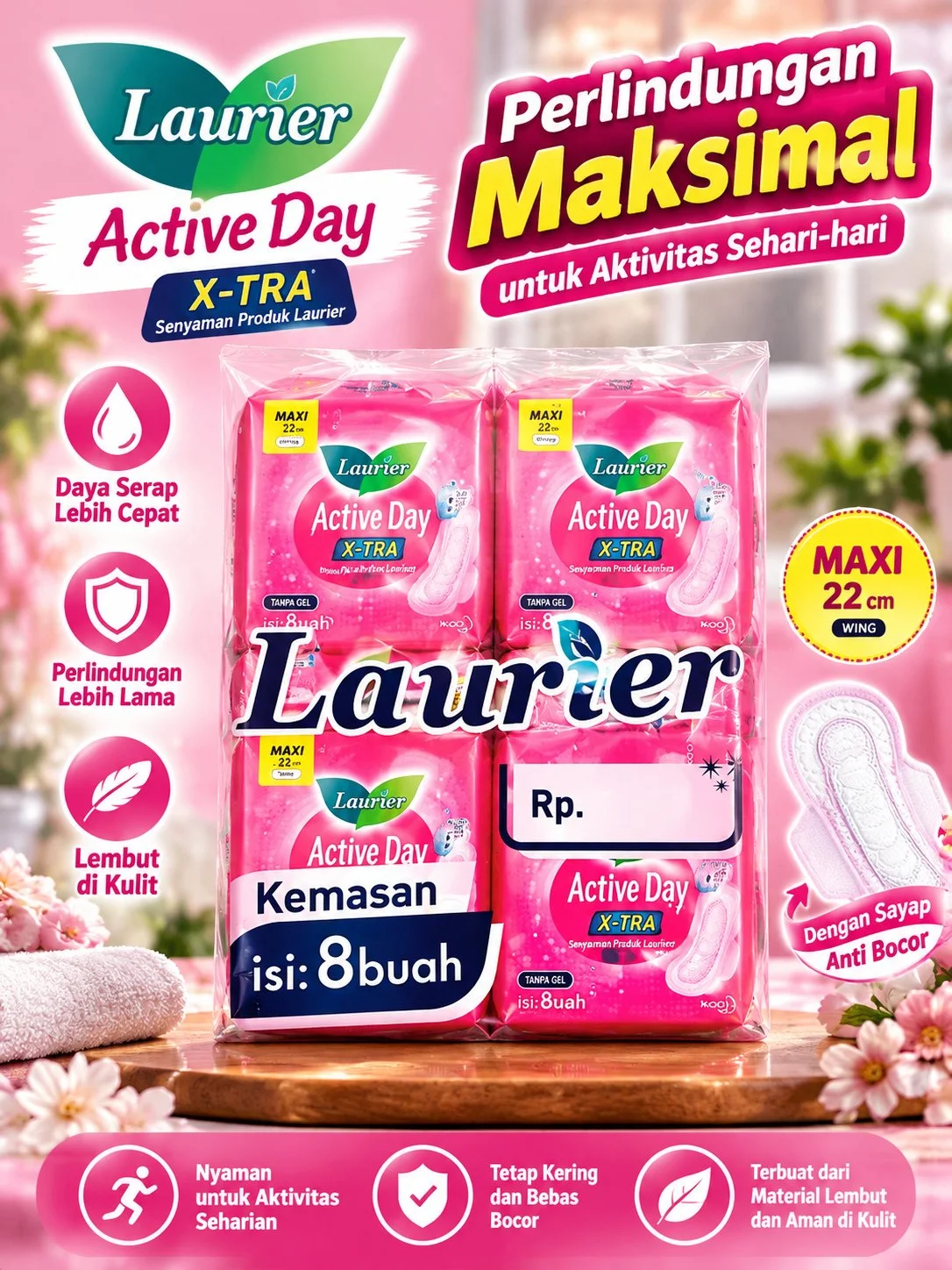 Laurier act day 8s (12pkx72pcs)