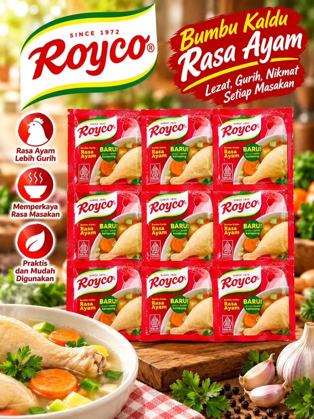 Royco ayam 8gr