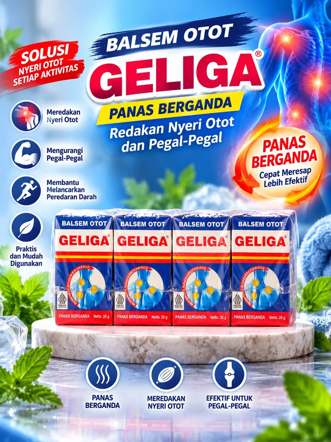 Balsem geliga 20gr
