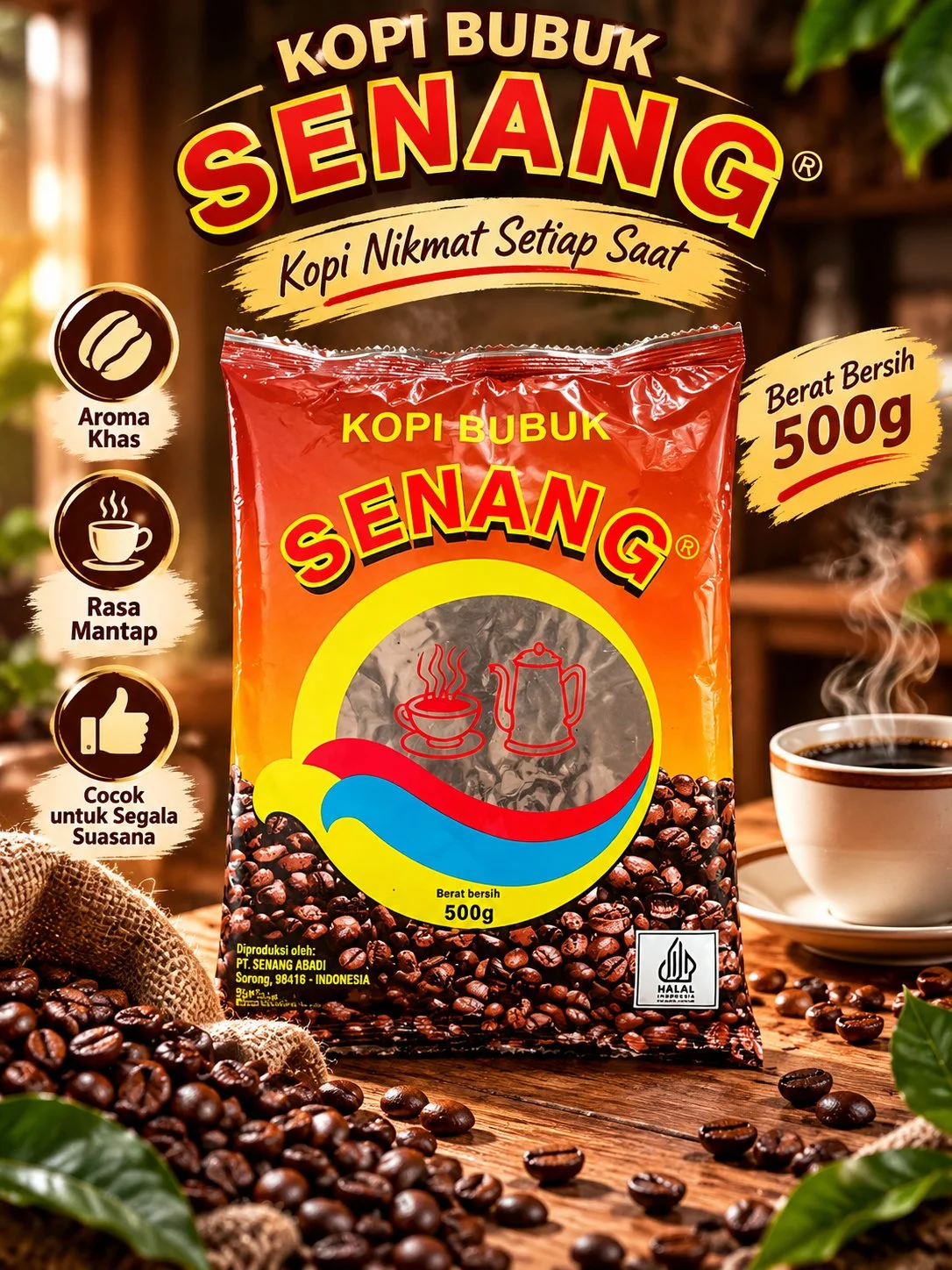 Kopi senang 500gr