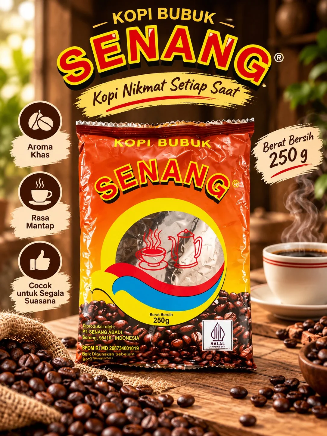 Kopi senang 250gr