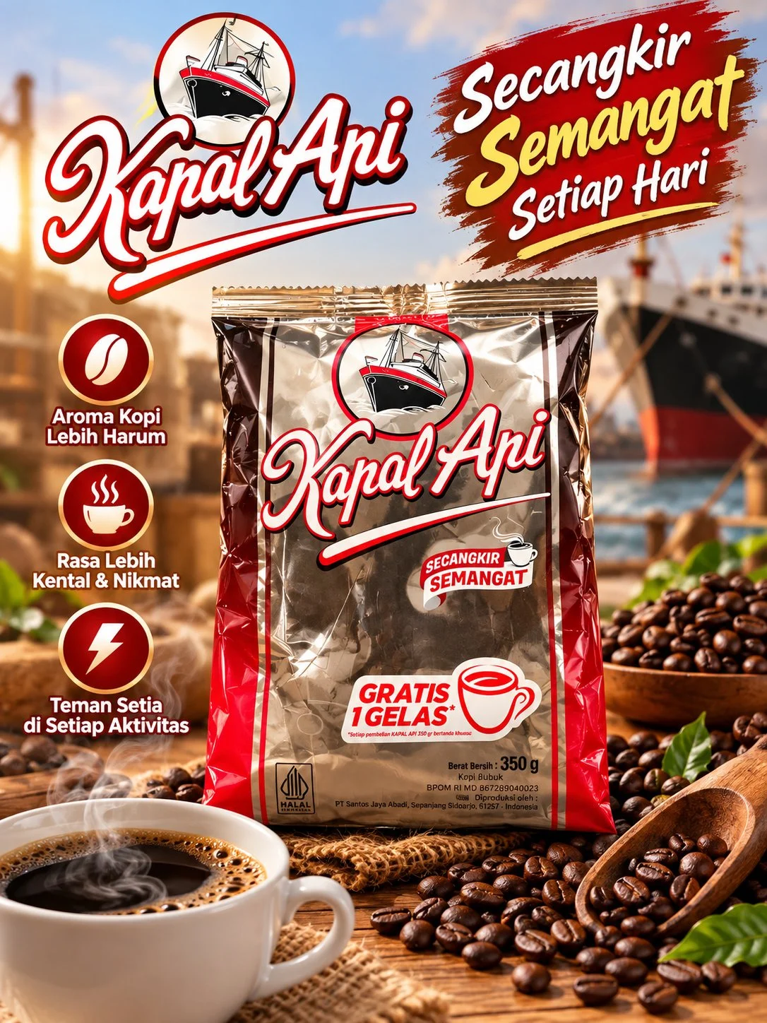 Kapal api spesial 350gr