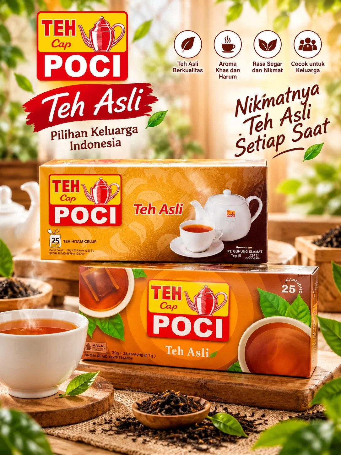 Teh poci isi 20pcs