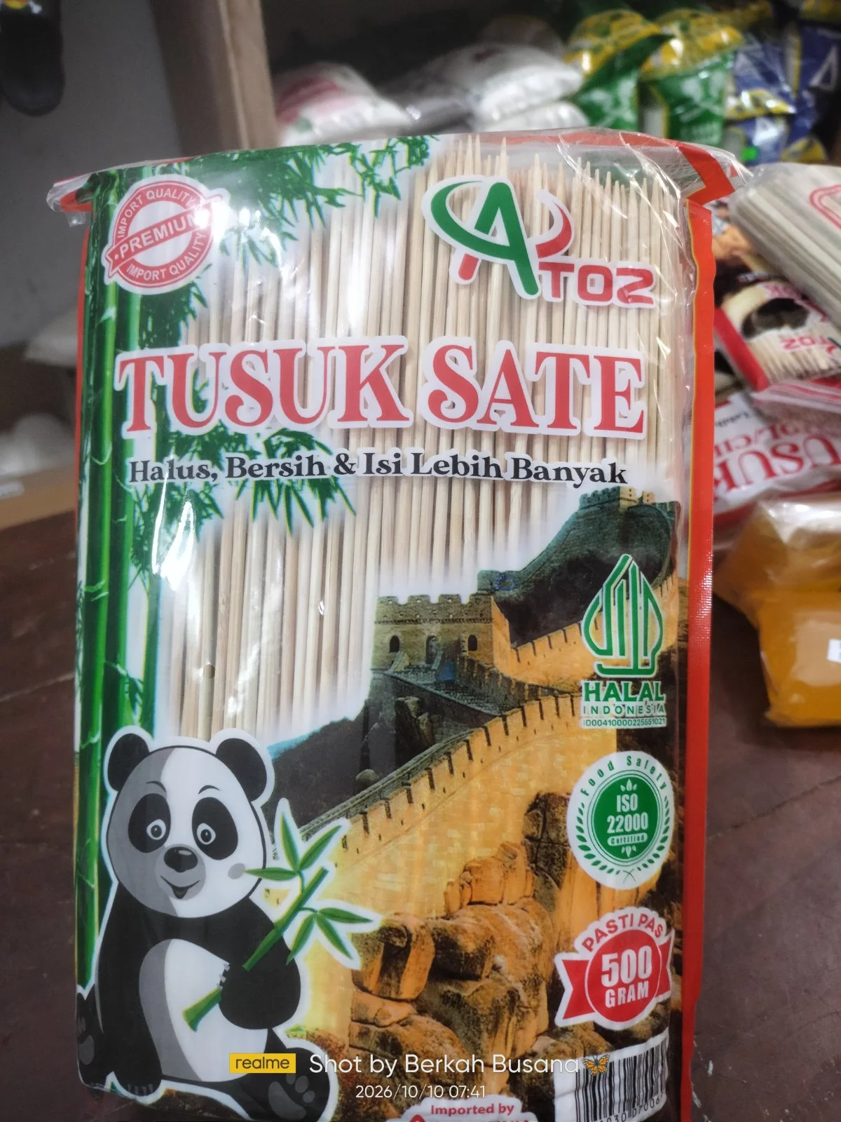 Tusuk sate panda