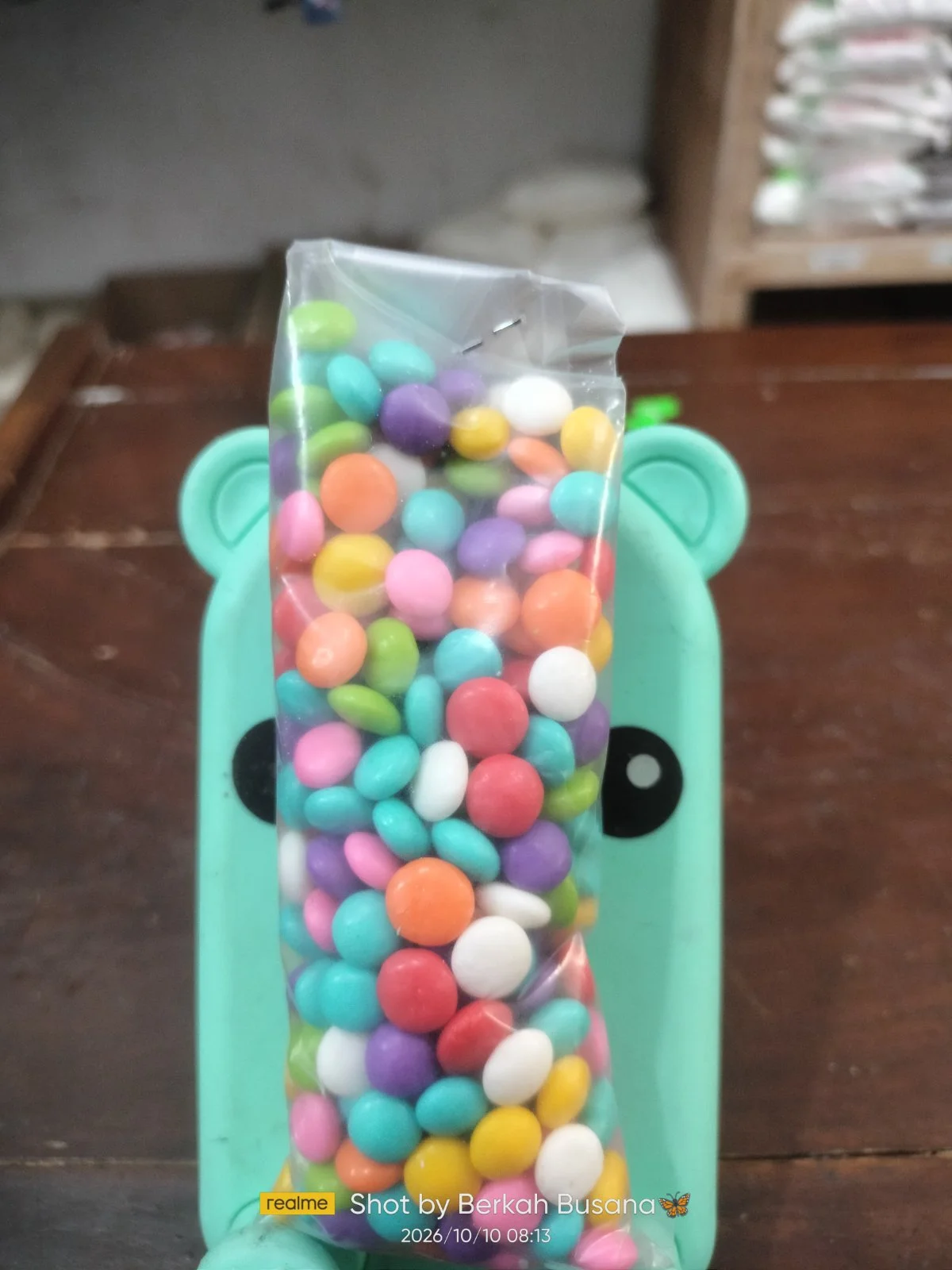 Choco chips warna