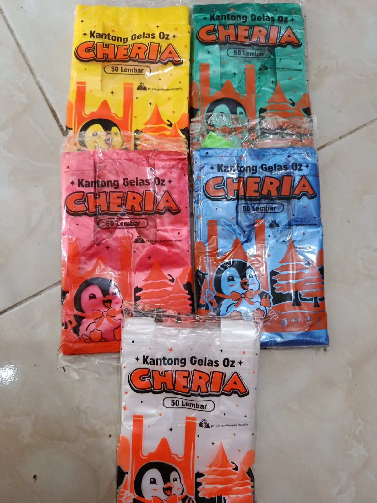Kantong gelas Oz
