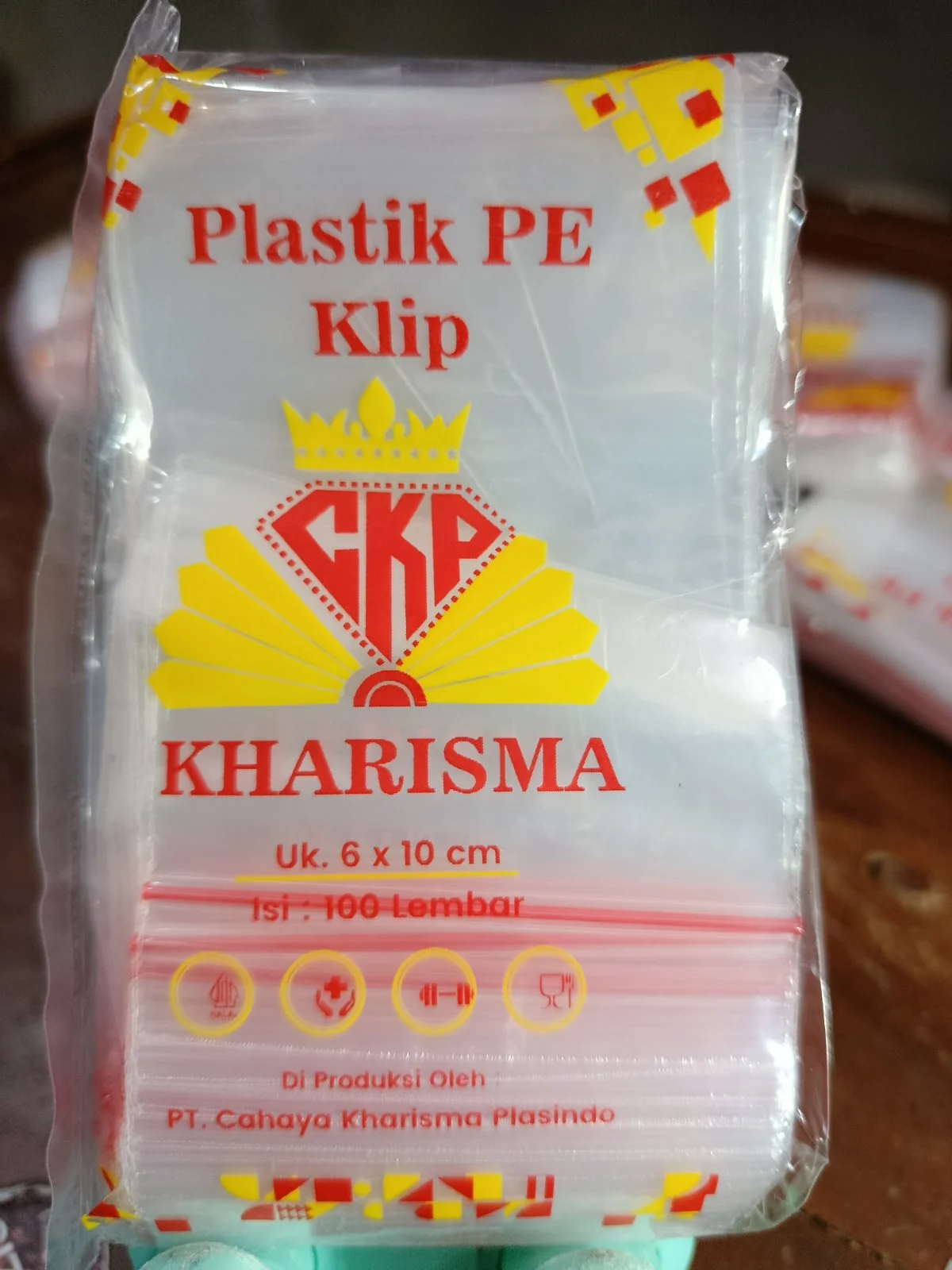 Plastik klip 6x10
