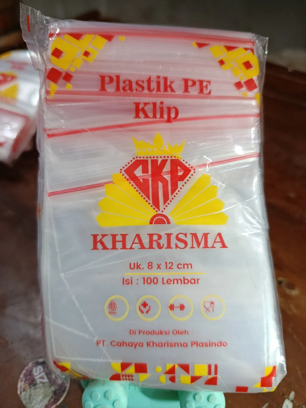 Plastik klip 8x12