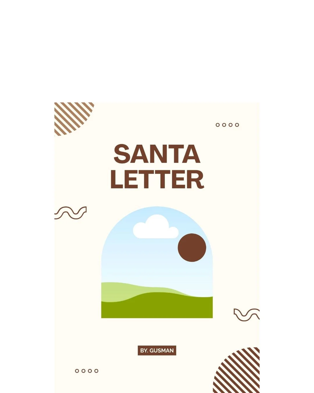 Worksheet Anak Kids Planner " Santa Letter " - 7 hal