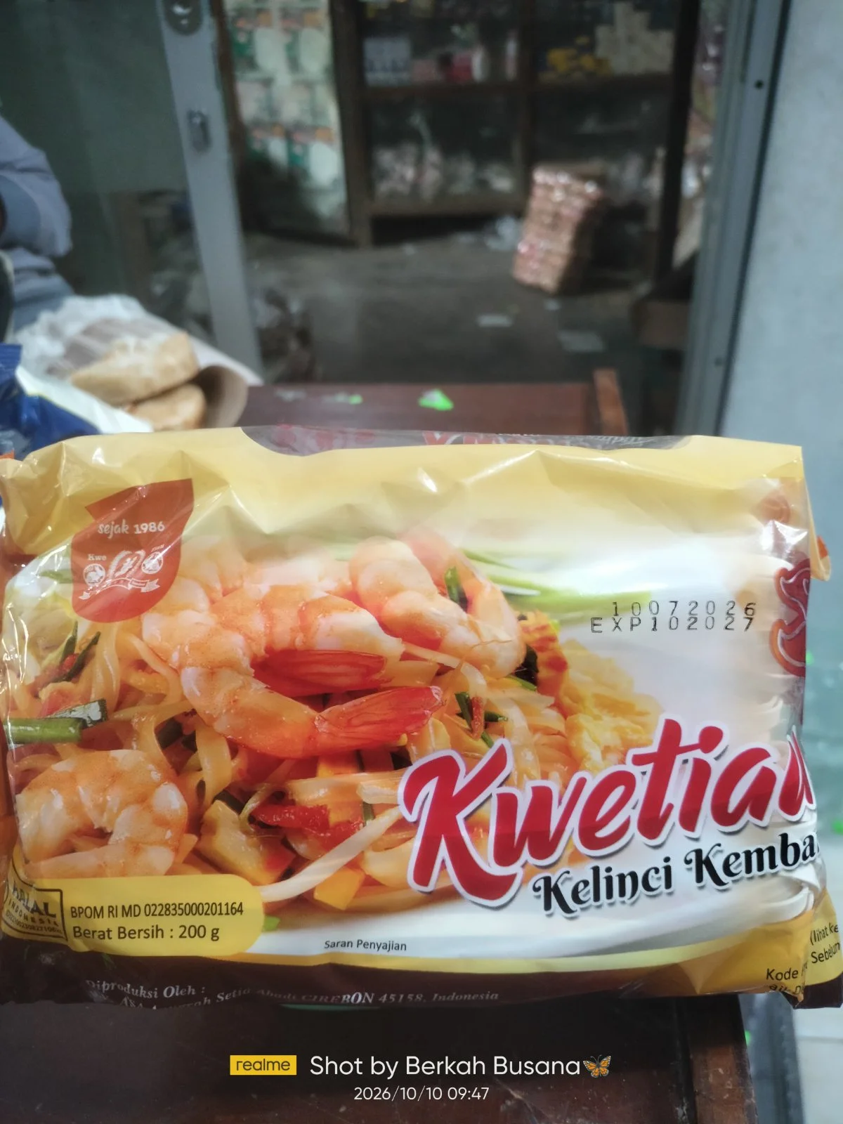 Kwetiaw kelinci kembar