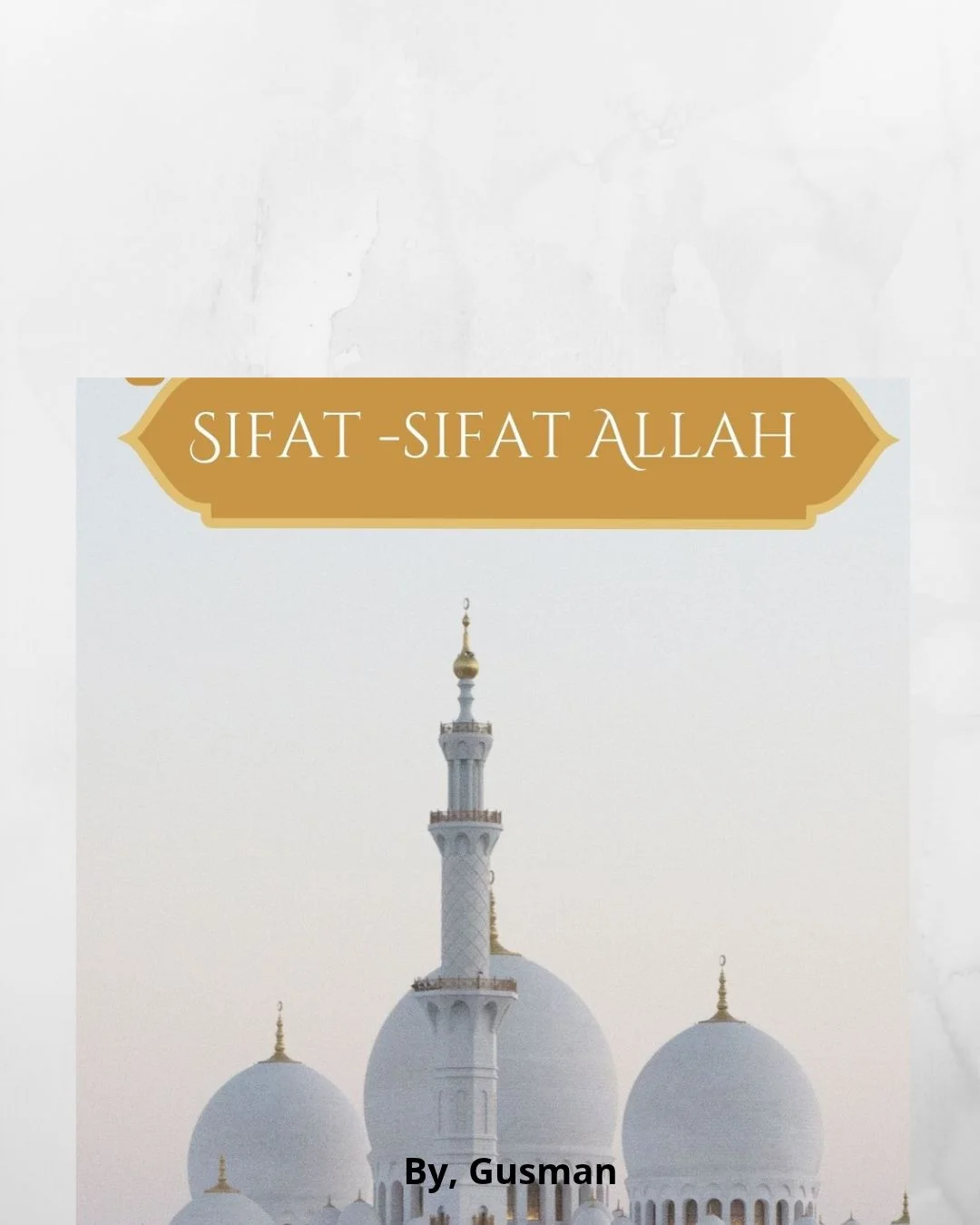 Worksheet Anak "Sifat - Sifat Allah" - 20 hal