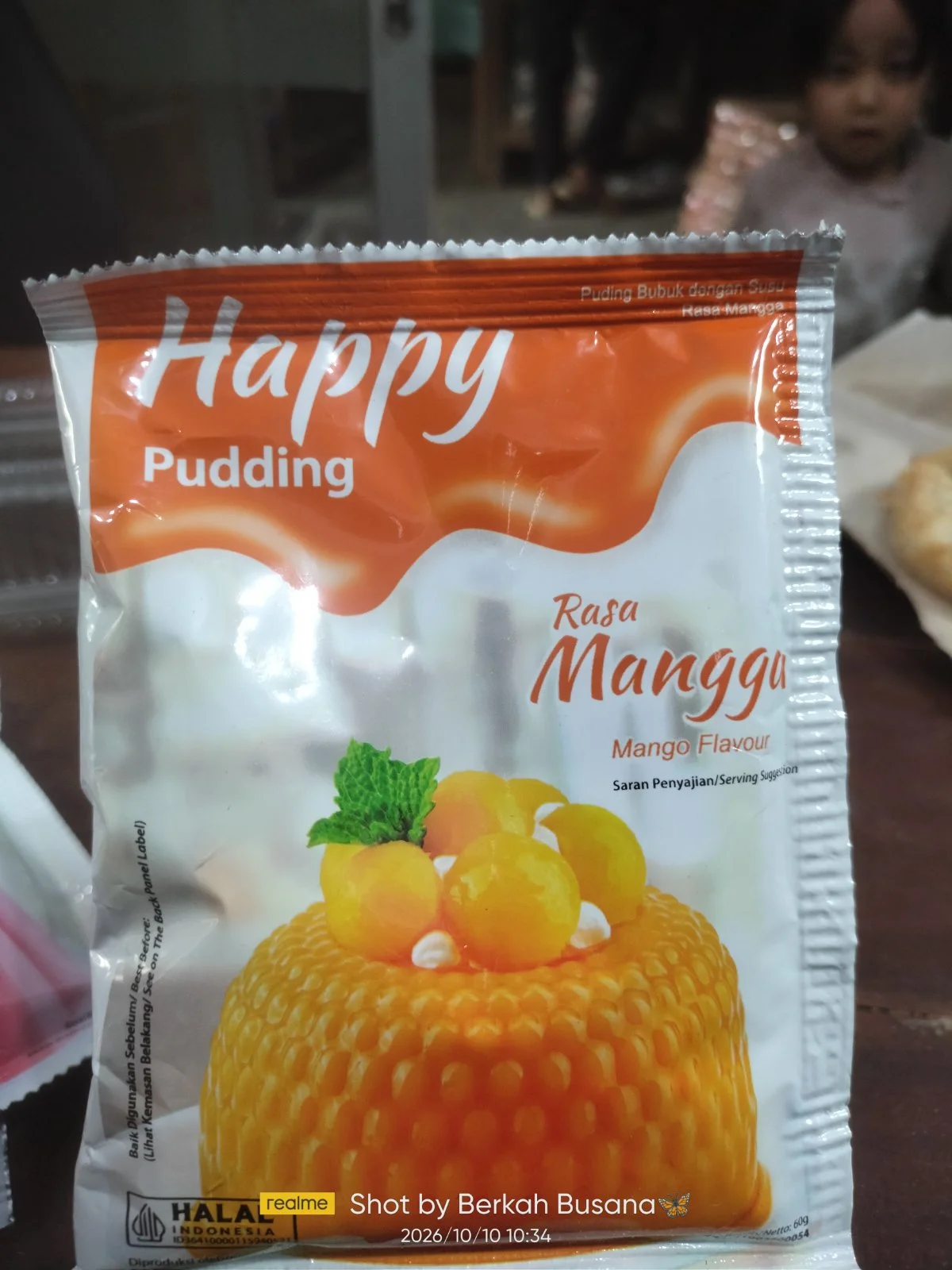 Puding mangga