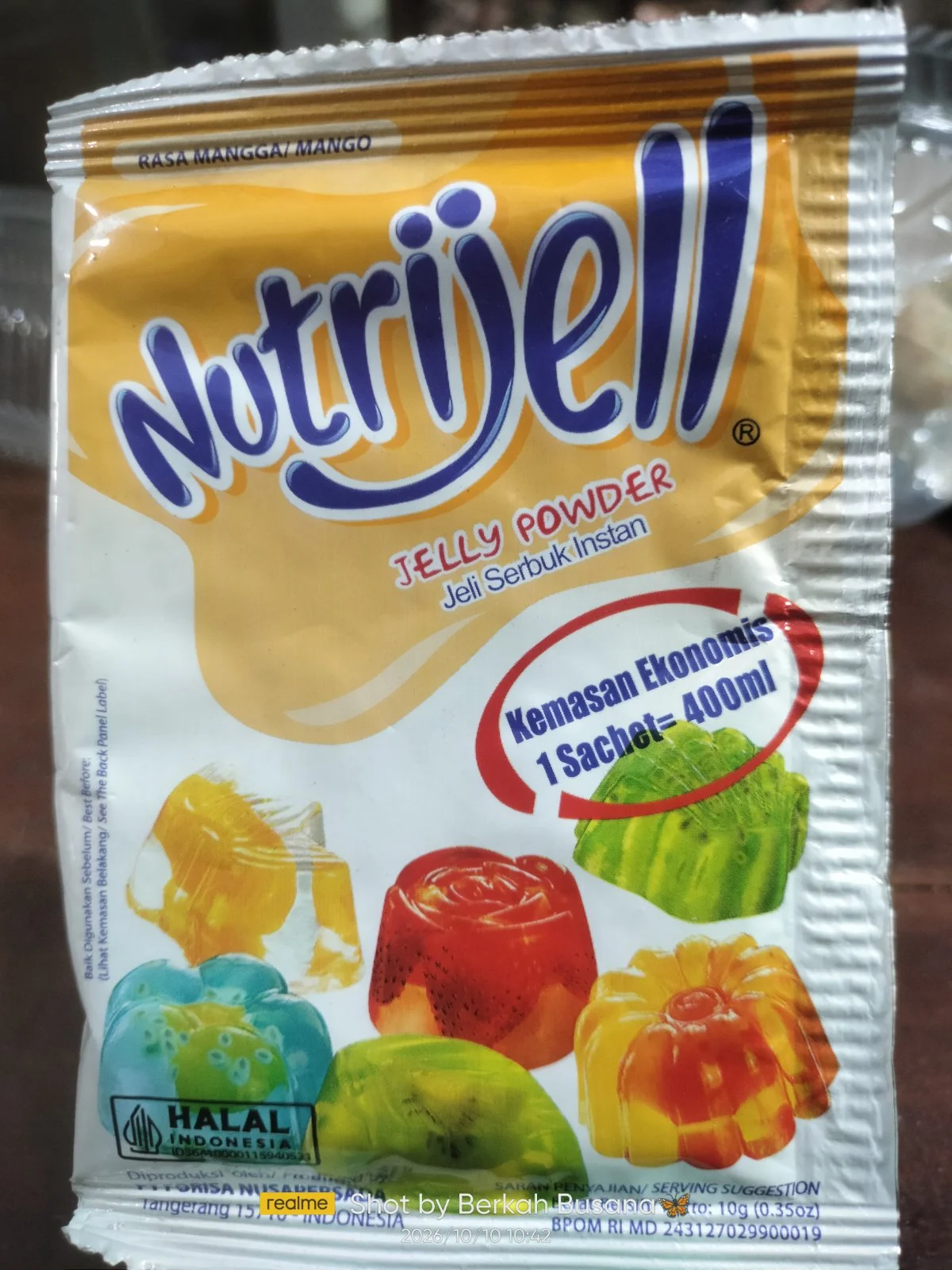 Nutrijell rasa mangga